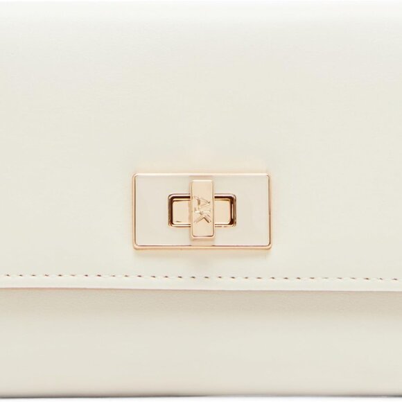 Medium Flap Wallet PVC Interior Card Slots Compact Womens Everyday Use - Picture 1 of 6